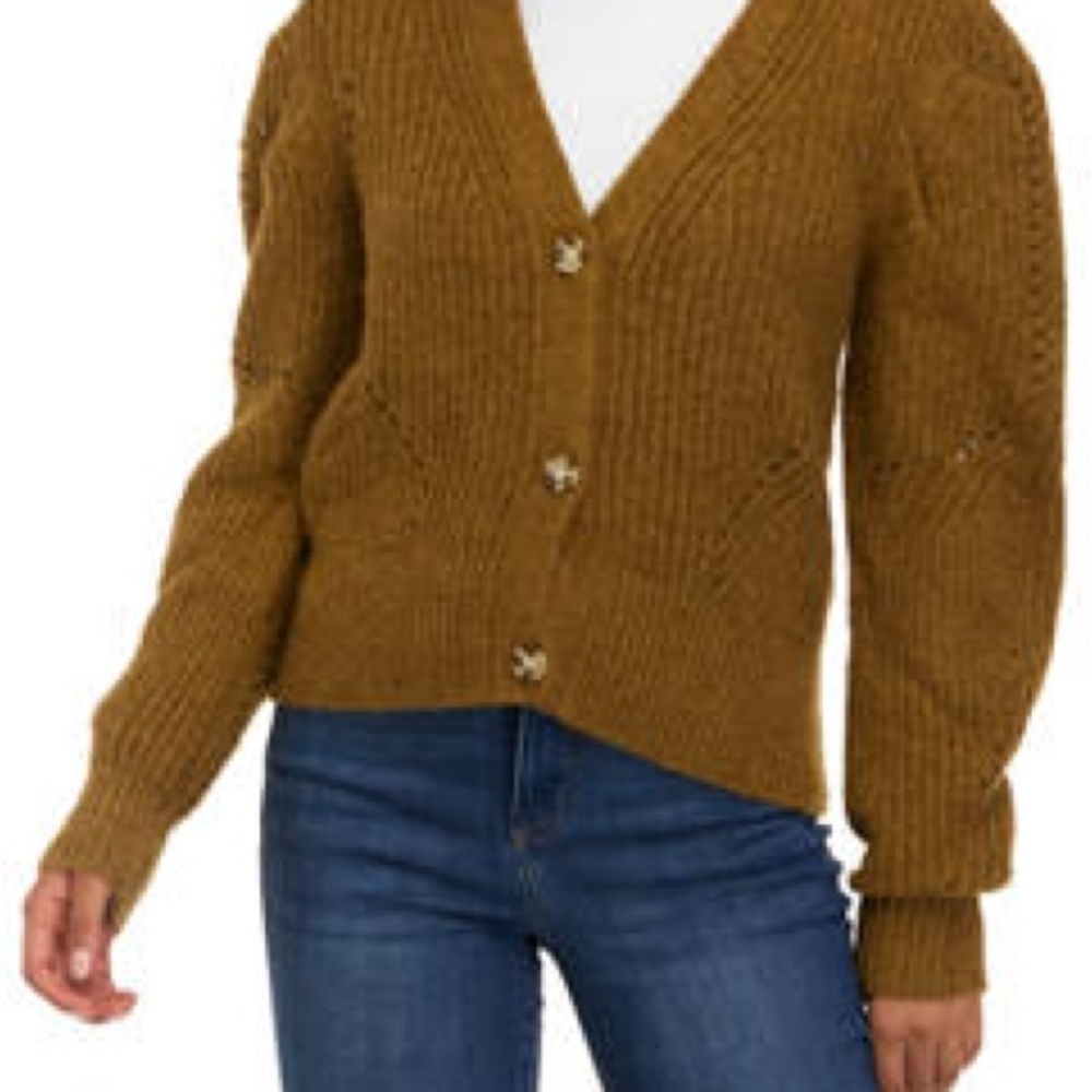 Moon River - Olive Knit Cardigan